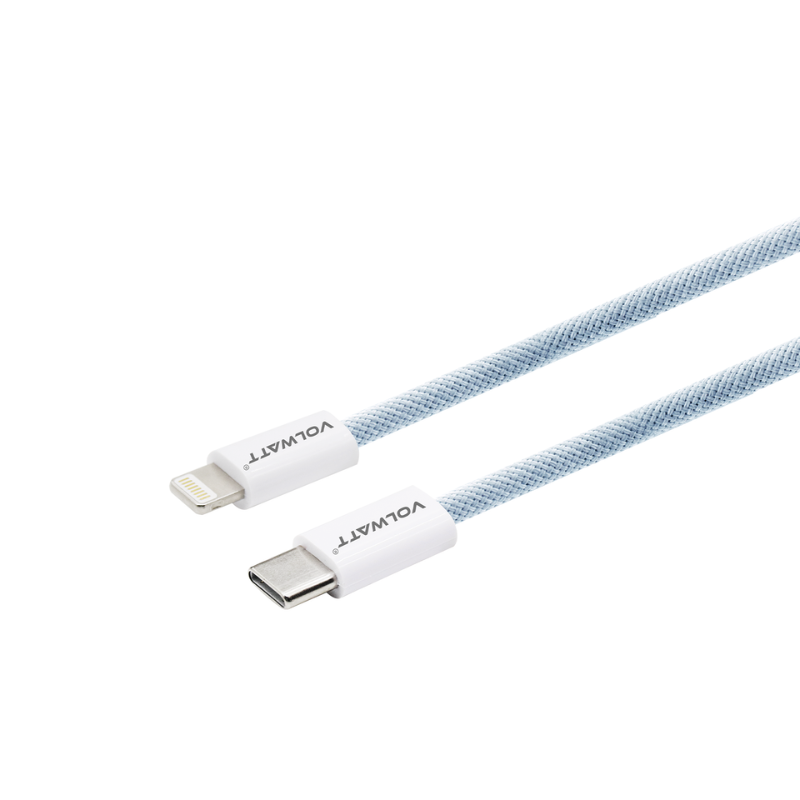 Cáp sạc siêu nhanh & truyền dữ liệu tốc độ cao Volwatt GE-024-CL Type C to Lightning Cable